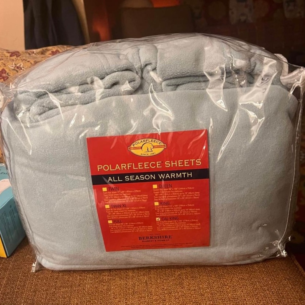 Cal King Polar Fleece Sheets